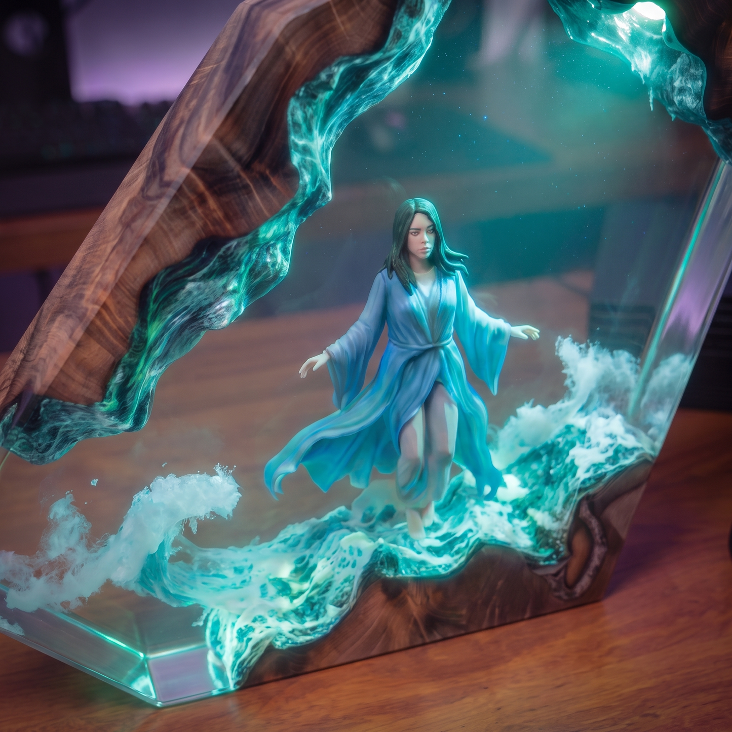 Handcrafted Resin Lamp ''The Ocean''™ Pre-Order (2 MONTHS)