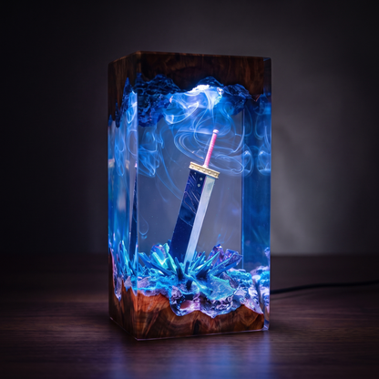 Handcrafted Resin Lamp ''Sky Blade''™ Pre-Order (2 MONTHS)