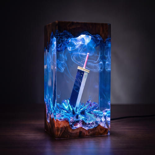 Handcrafted Resin Lamp ''Sky Blade''™ Pre-Order (2 MONTHS)