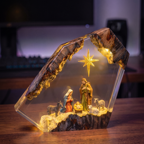 Handcrafted Resin Lamp ''The Anointed''™ Pre-Order (2 MONTHS)