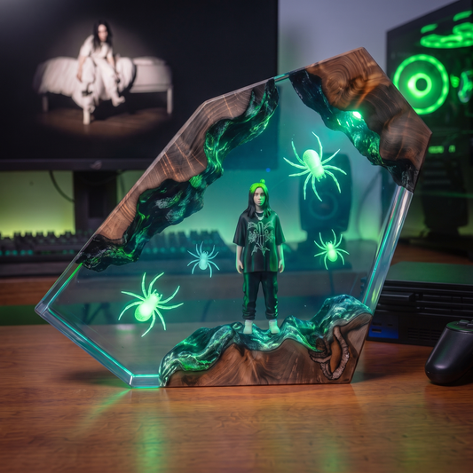 Handcrafted Resin Lamp ''The Spider''™ Pre-Order (2 MONTHS)