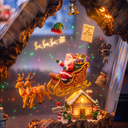 Handcrafted Resin Lamp ''Santa's Sled''™ Pre-Order (2 MONTHS)