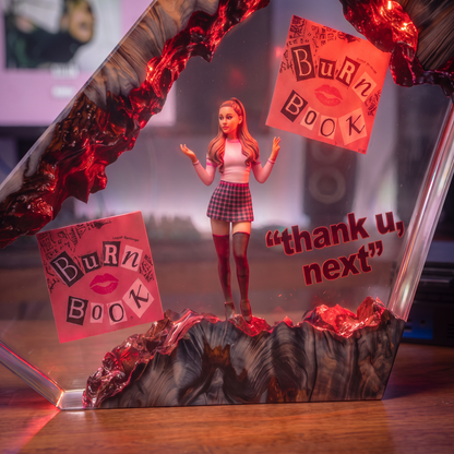 Handcrafted Resin Lamp ''Thanks, Next''™ Pre-Order (2 MONTHS)