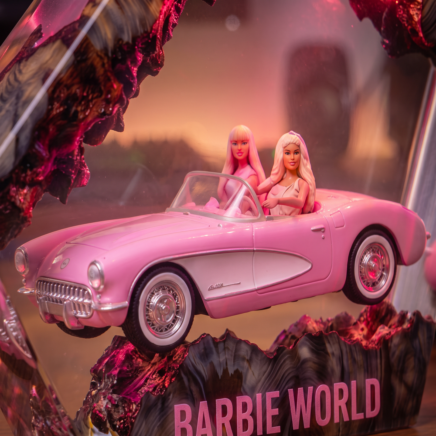 Handcrafted Resin Lamp ''Barbz World''™ Pre-Order (2 MONTHS)