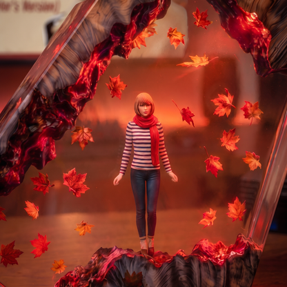Handcrafted Resin Lamp ''Red Autumn''™ Pre-Order (2 MONTHS)