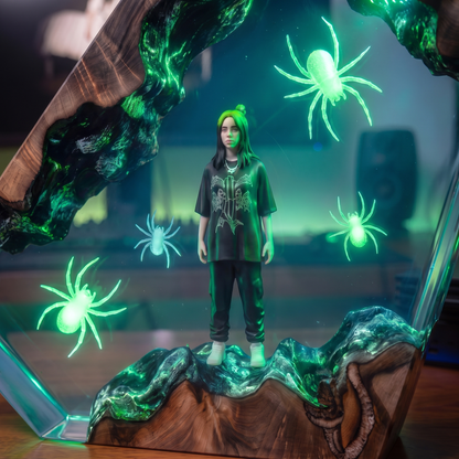 Handcrafted Resin Lamp ''The Spider''™ Pre-Order (2 MONTHS)