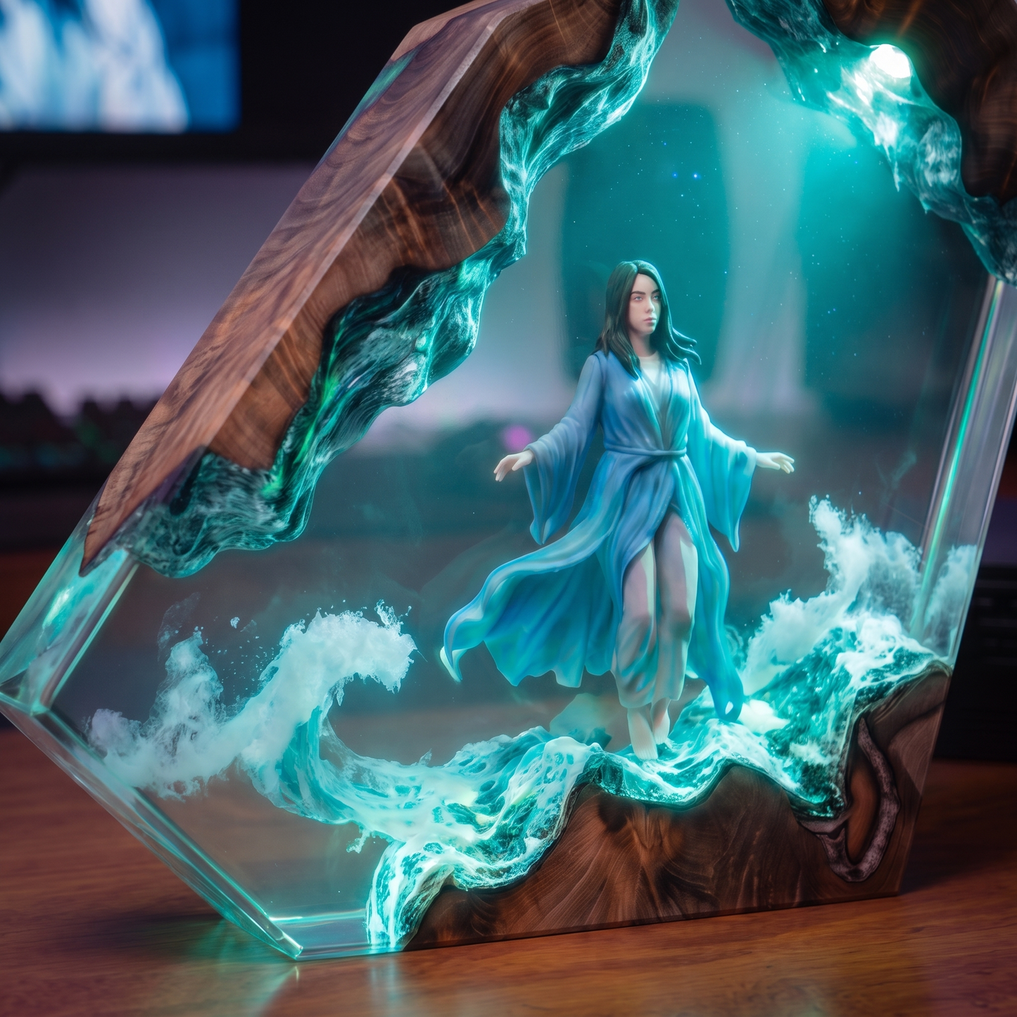 Handcrafted Resin Lamp ''The Ocean''™ Pre-Order (2 MONTHS)
